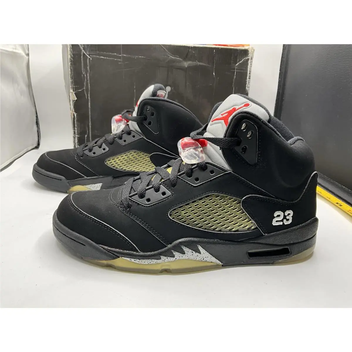 Nike shoes - Air Jordan 5 - Air - 136027-004 - Black (UPC: 0883412704175) 19