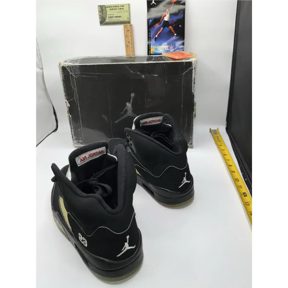 Nike shoes - Air Jordan 5 - Air - 136027-004 - Black (UPC: 0883412704175) 20