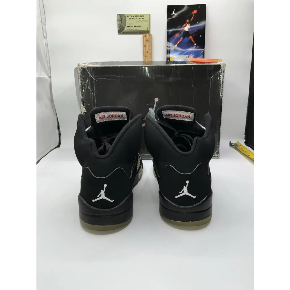 Nike shoes - Air Jordan 5 - Air - 136027-004 - Black (UPC: 0883412704175) 3
