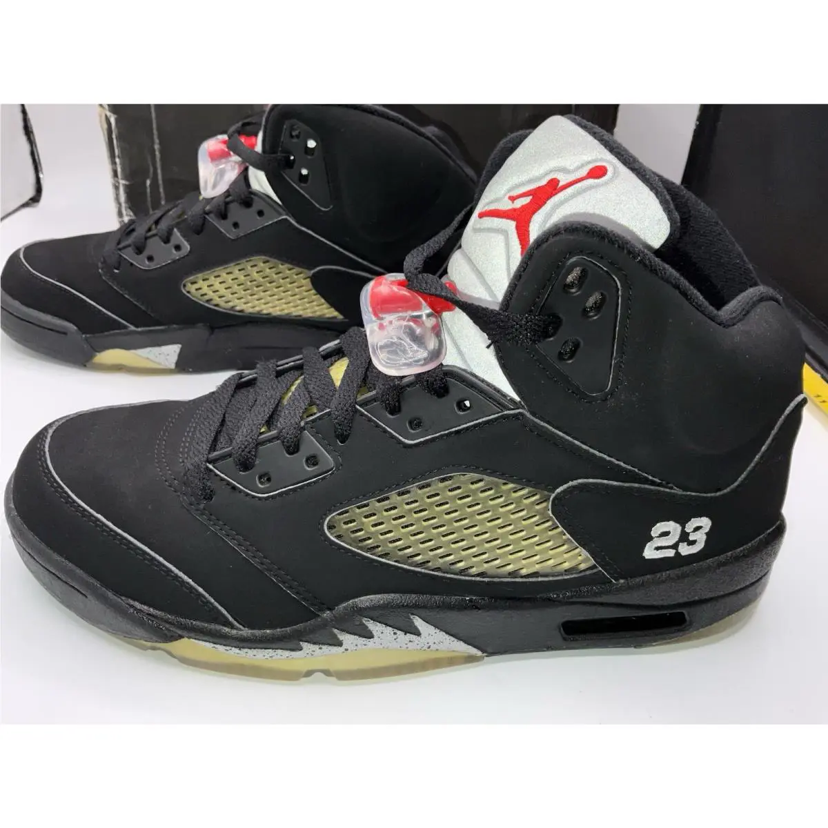 Nike shoes - Air Jordan 5 - Air - 136027-004 - Black (UPC: 0883412704175) 9