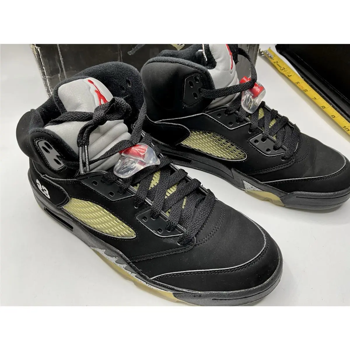 Nike shoes - Air Jordan 5 - Air - 136027-004 - Black (UPC: 0883412704175) 10