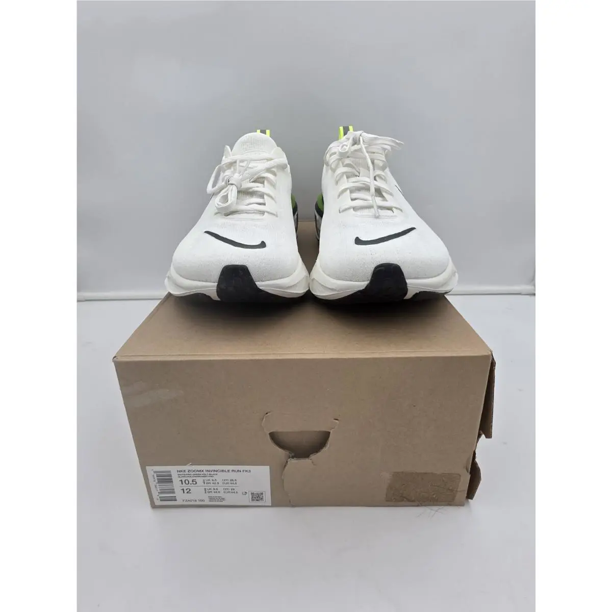 Nike shoes - Nike ZoomX Invincible 3 - ZoomX Invincible - FZ4018-100 - White (UPC: 196976366179) 0