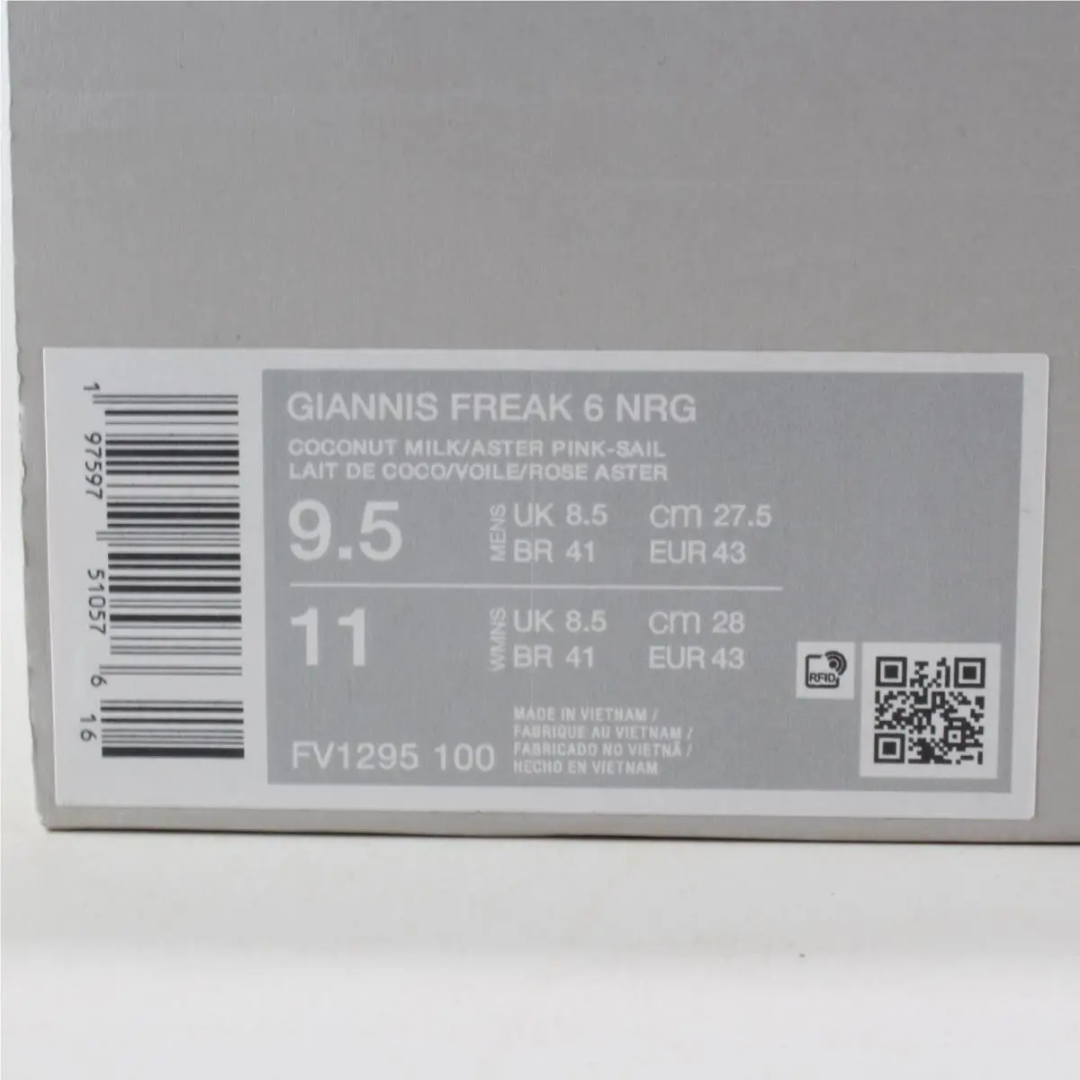Nike shoes - Nike Giannis 6 - Giannis - FV1295-100 - Ivory 9