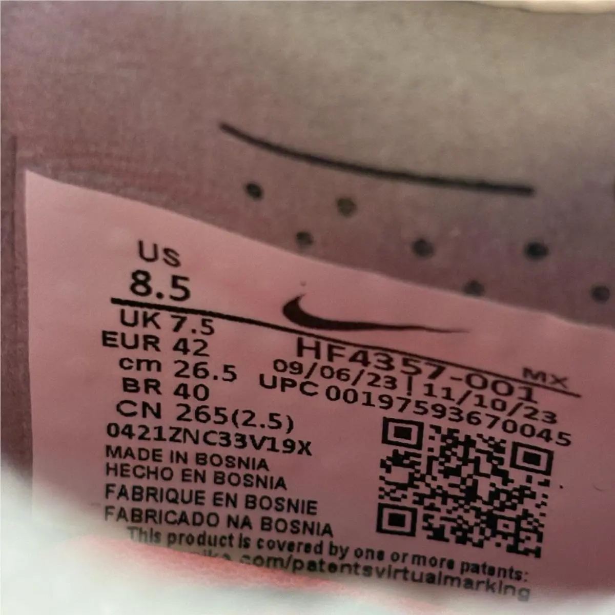Nike shoes - HF4357001 - HF4357-001 - Gray 6