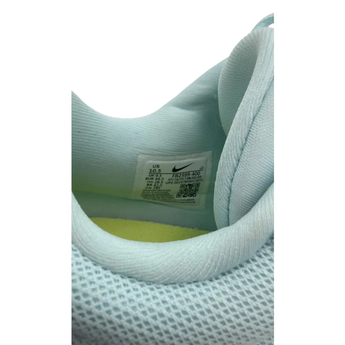 Nike shoes - Nike Air Zoom GT Cut Academy - FB2599 400 - Blue, Manufacturer: Glacier Blue/White/Photon Dust/Metallic Silver (UPC: 197859238897) 3