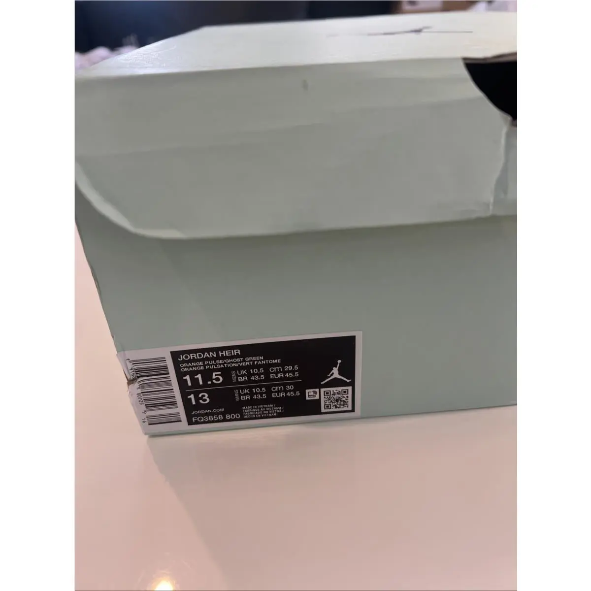 Nike shoes - Nike Air Jordan Heir - Air Heir - FQ3858-800 - Orange 11