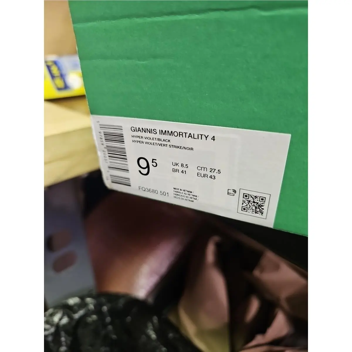 Nike shoes - Nike Giannis Immortality - Giannis Immortality - FQ3681-501 - Purple 4