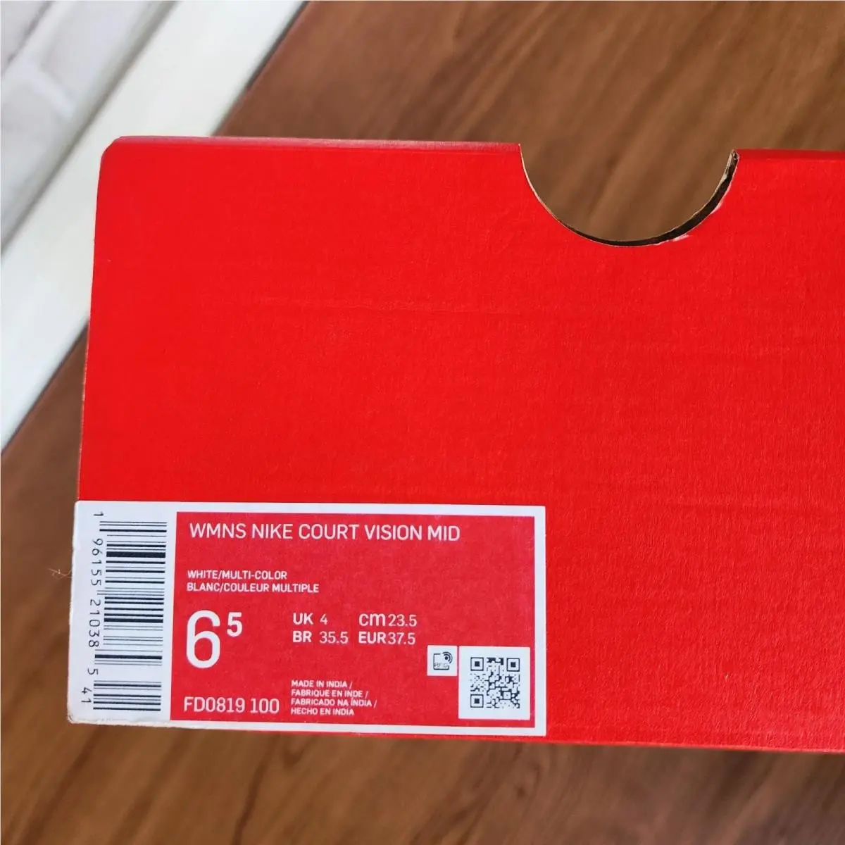 Nike shoes - Nike Court Vision - Court Vision - FD0819-100 - White (UPC: 196155210385) 7