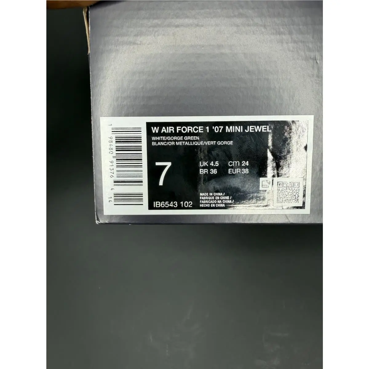 Nike shoes - Nike Air Force 1 `07 - IB6543-102 - White 9