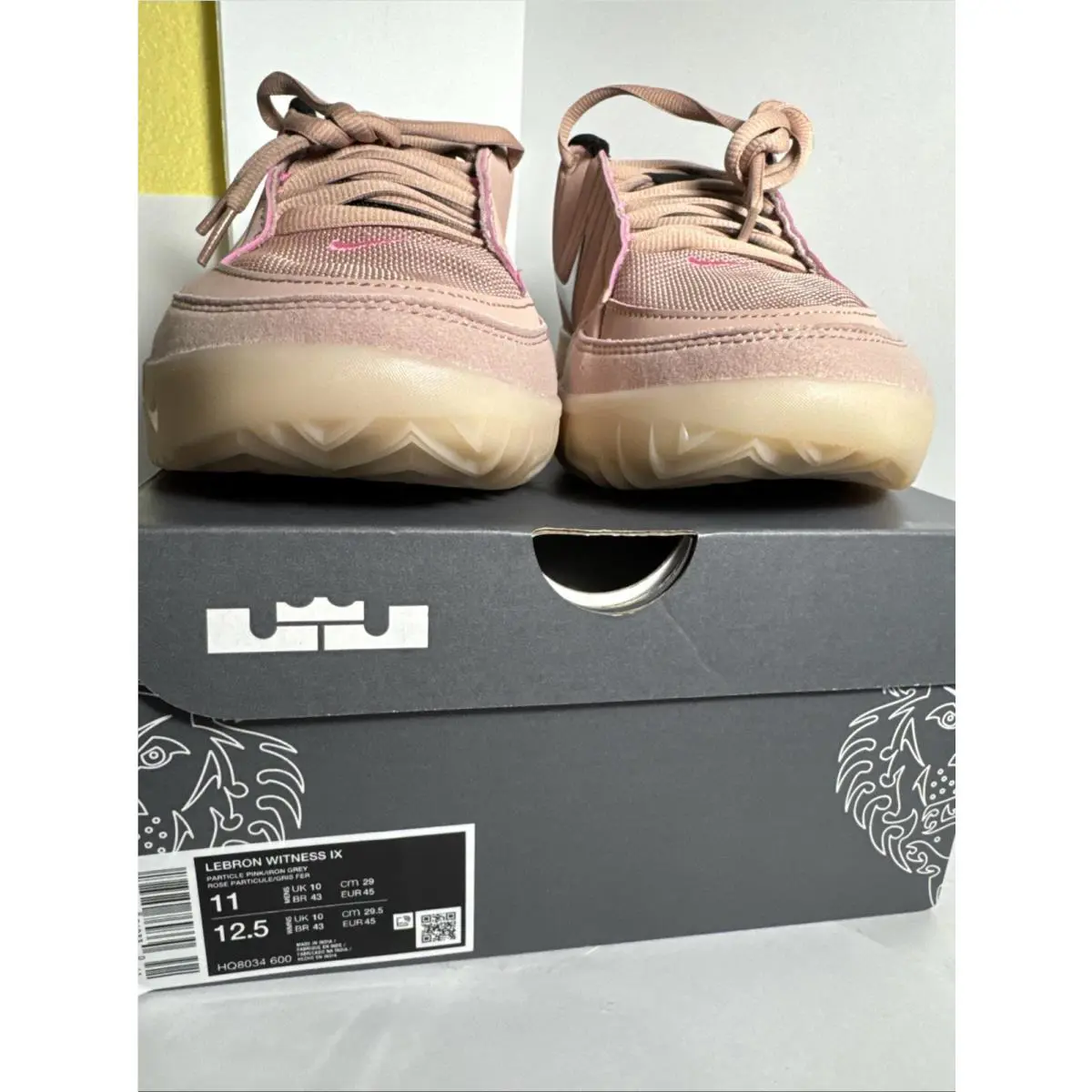 Nike shoes - Lebron Witness Ix Ep - Lebron Witness - HQ8035-601 - Elemental Pink (UPC: 0198480769330) 10