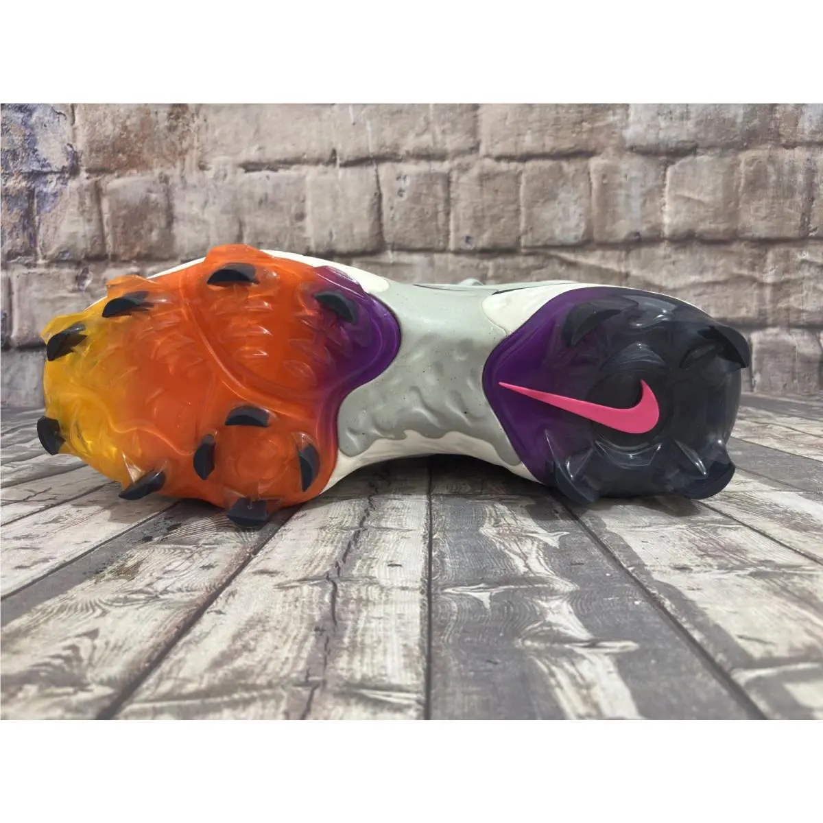 Nike shoes - Nike Alpha Huarache - Alpha Huarache - HF1137-001 - Gray/Orange 9