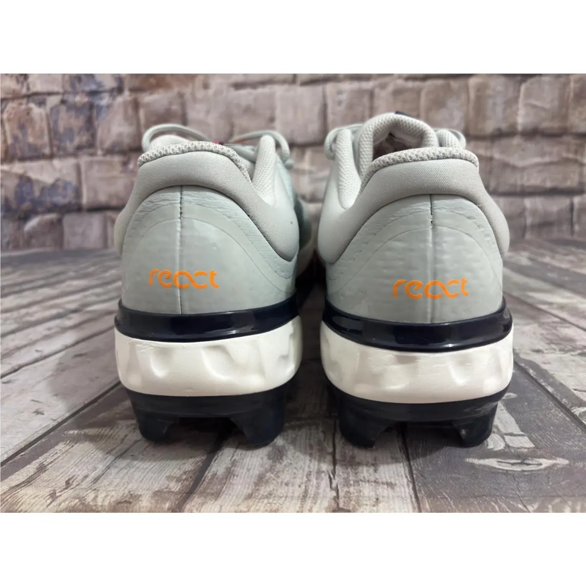 Nike shoes - Nike Alpha Huarache - Alpha Huarache - HF1137-001 - Gray/Orange 12
