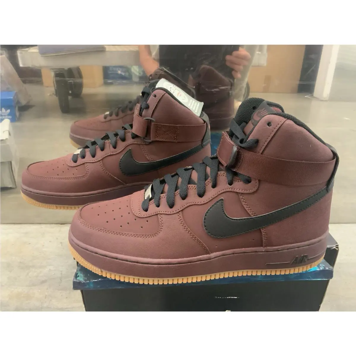 Nike shoes - Nike Air Force 1 - Air Force - 315121-202 - Brown 1
