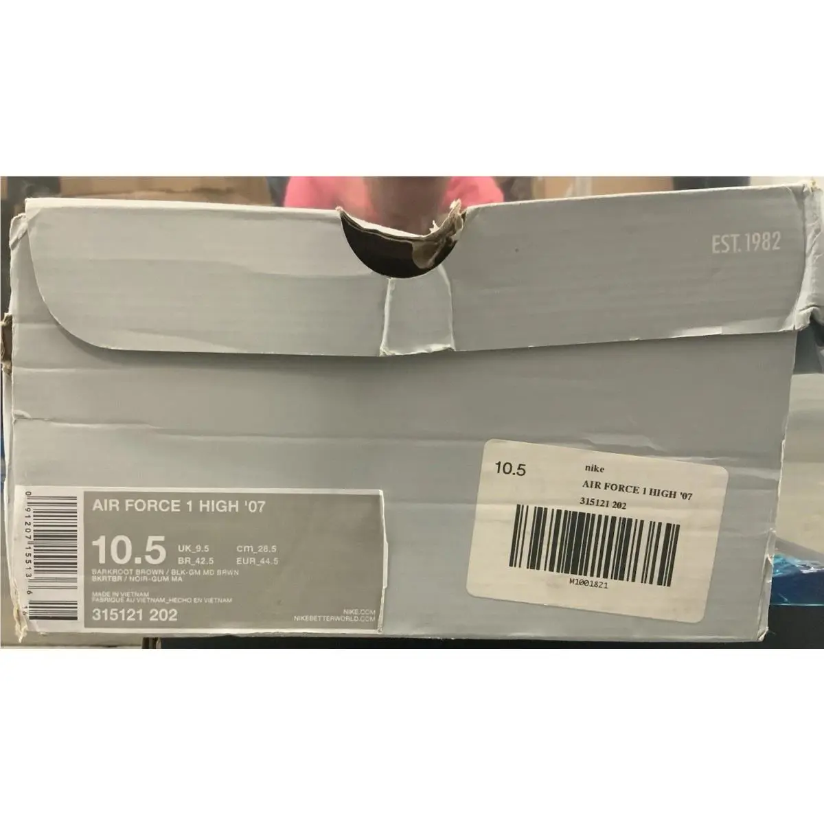 Nike shoes - Nike Air Force 1 - Air Force - 315121-202 - Brown 9