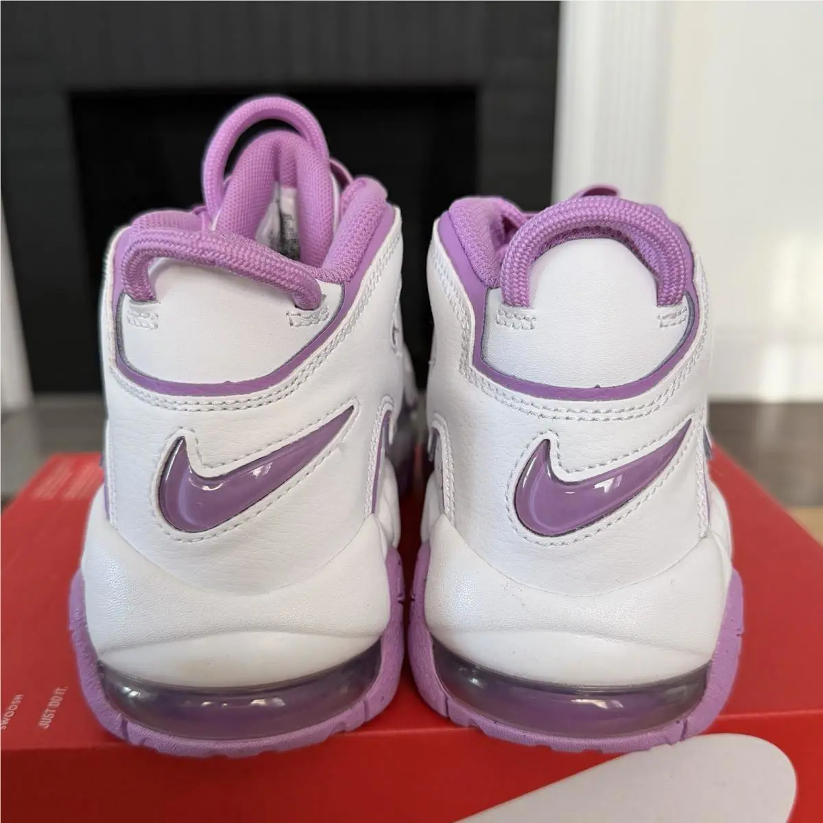 Nike shoes - Nike Air More Uptempo GS - Pink 2