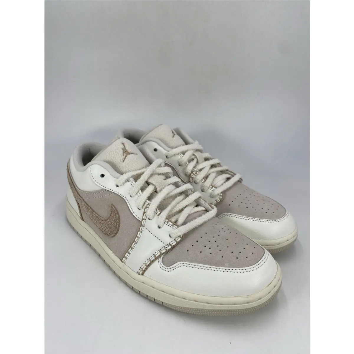 Nike shoes - Air Jordan 1 Low SE - HV4268 120 - LT Orewood Brn/Sail-Hemp (UPC: 198486967532) 3