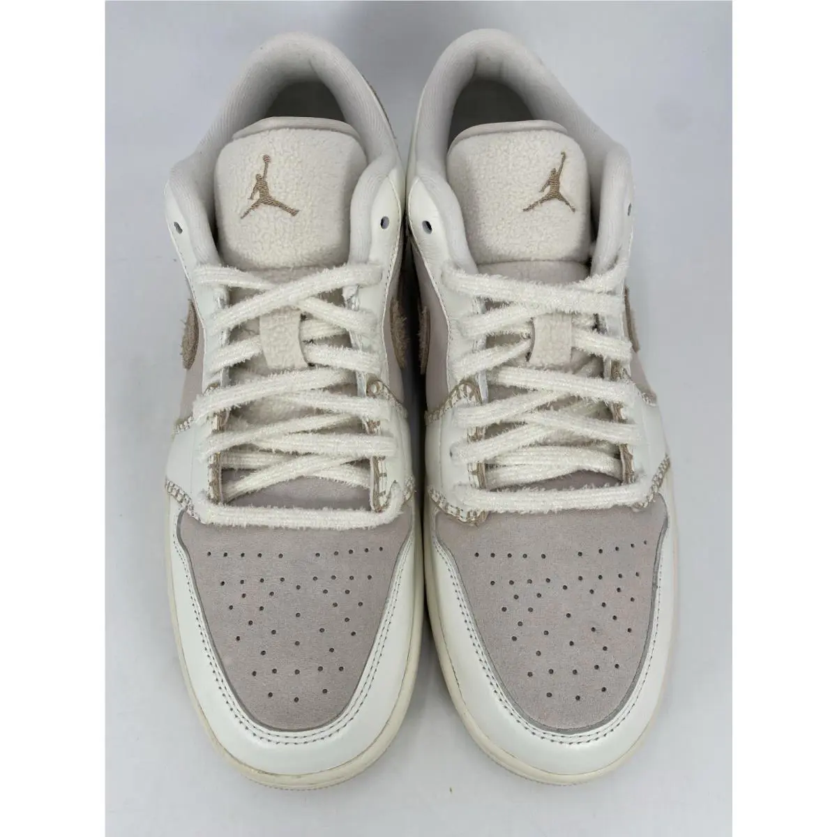 Nike shoes - Air Jordan 1 Low SE - HV4268 120 - LT Orewood Brn/Sail-Hemp (UPC: 198486967532) 4