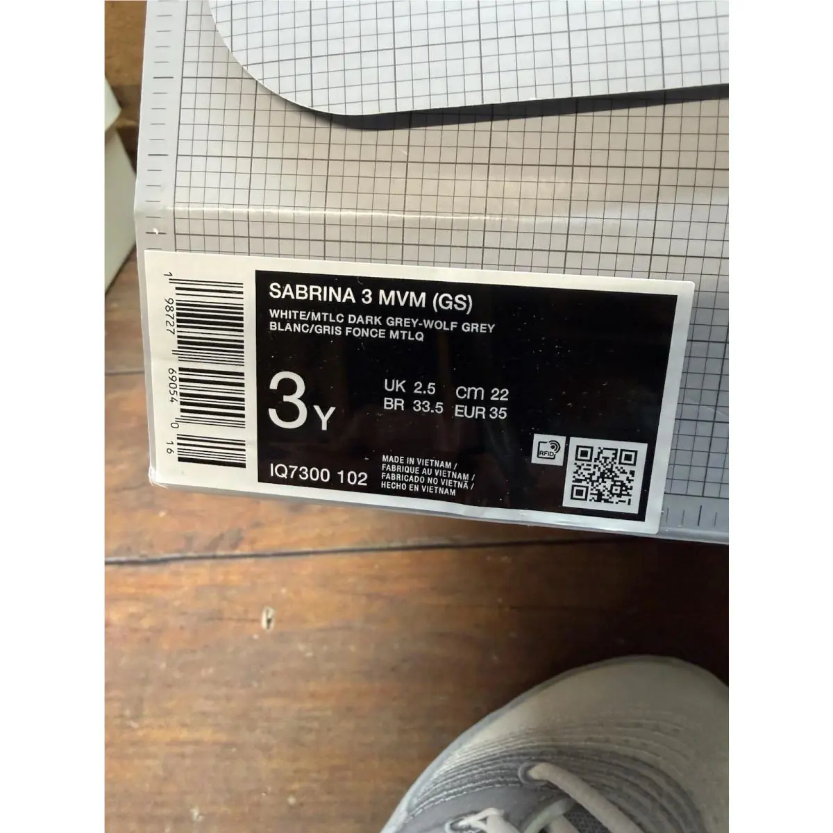 Nike shoes - Sabrina 2 Gs - Sabrina - IQ7300-102 - Gray 8