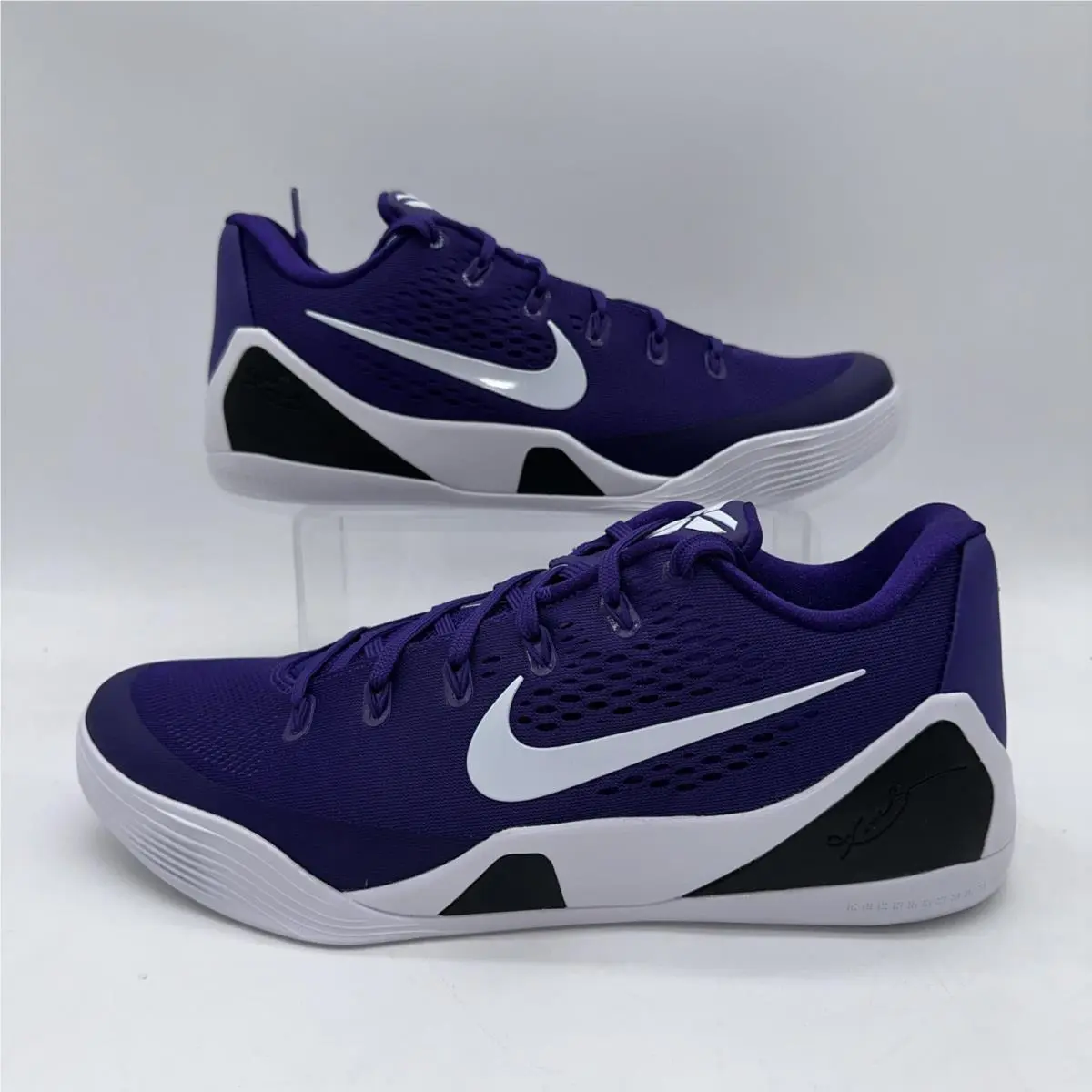 Men`s Size 15 Kobe 9 Elite Low Em TB P IH5095 500 Purple/white Basketball by Nike