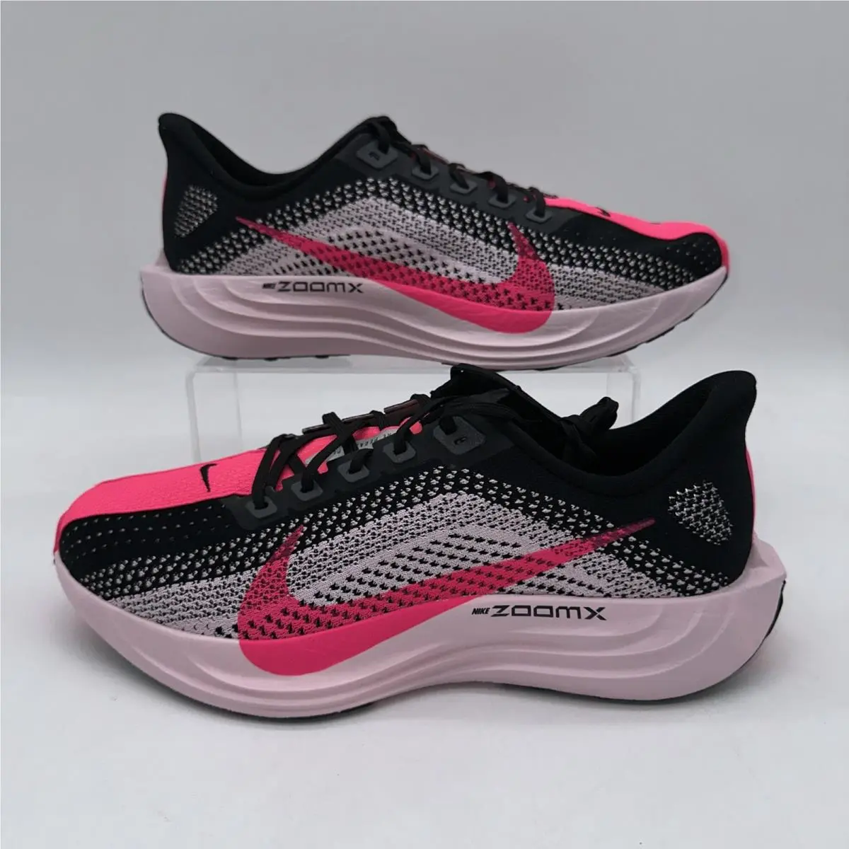 Nike Men`s Size 10 Pegasus Plus FQ7262 009 Black/pink Running Sneaker Sports