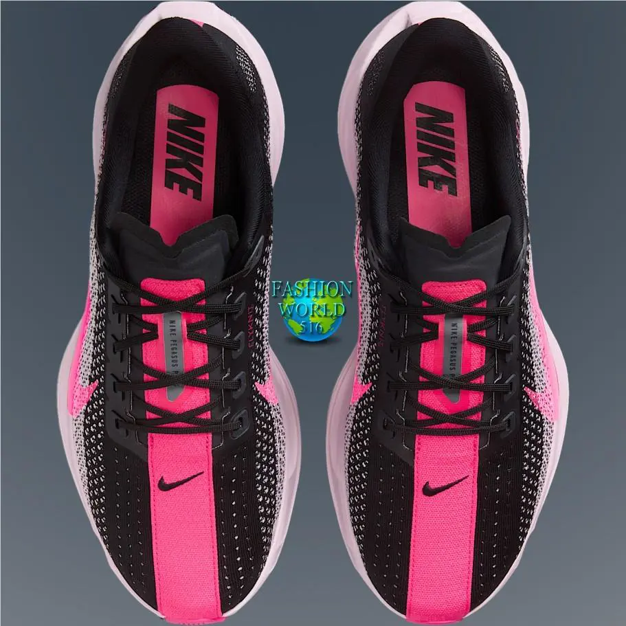 Nike shoes - Nike Pegasus Plus - Pegasus Plus - FQ7262-009 - Black/Pink Foam/Hyper Pink (UPC: 198486916608) 2