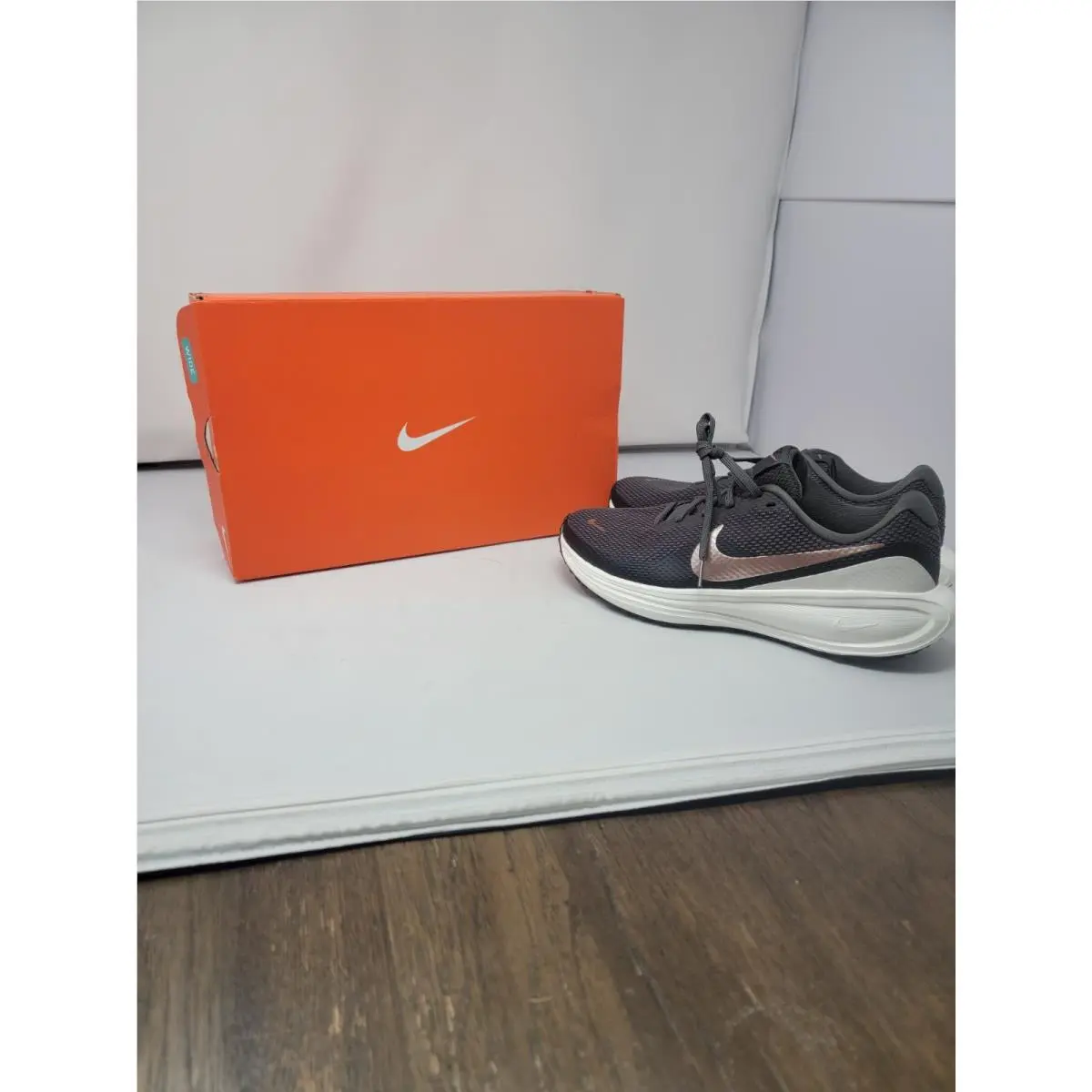 Revolution 8 HJ8485-200 Sneakers Women`s Black Sail Running Shoes Wide by Nike