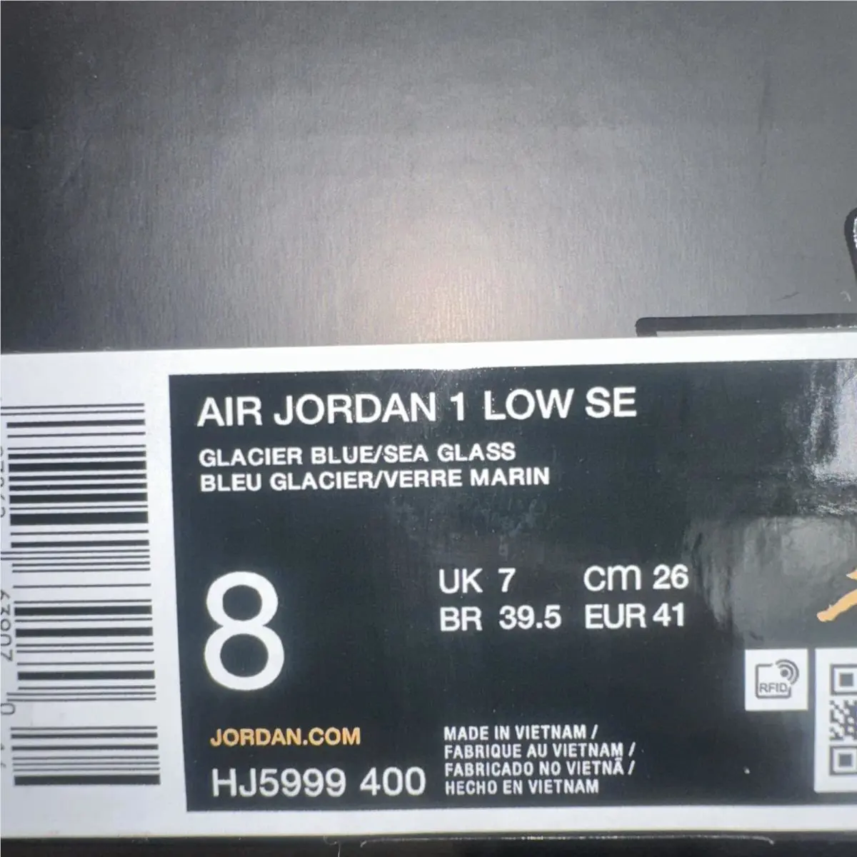 Nike shoes - Nike Air Jordan 1 - Air - Blue 4