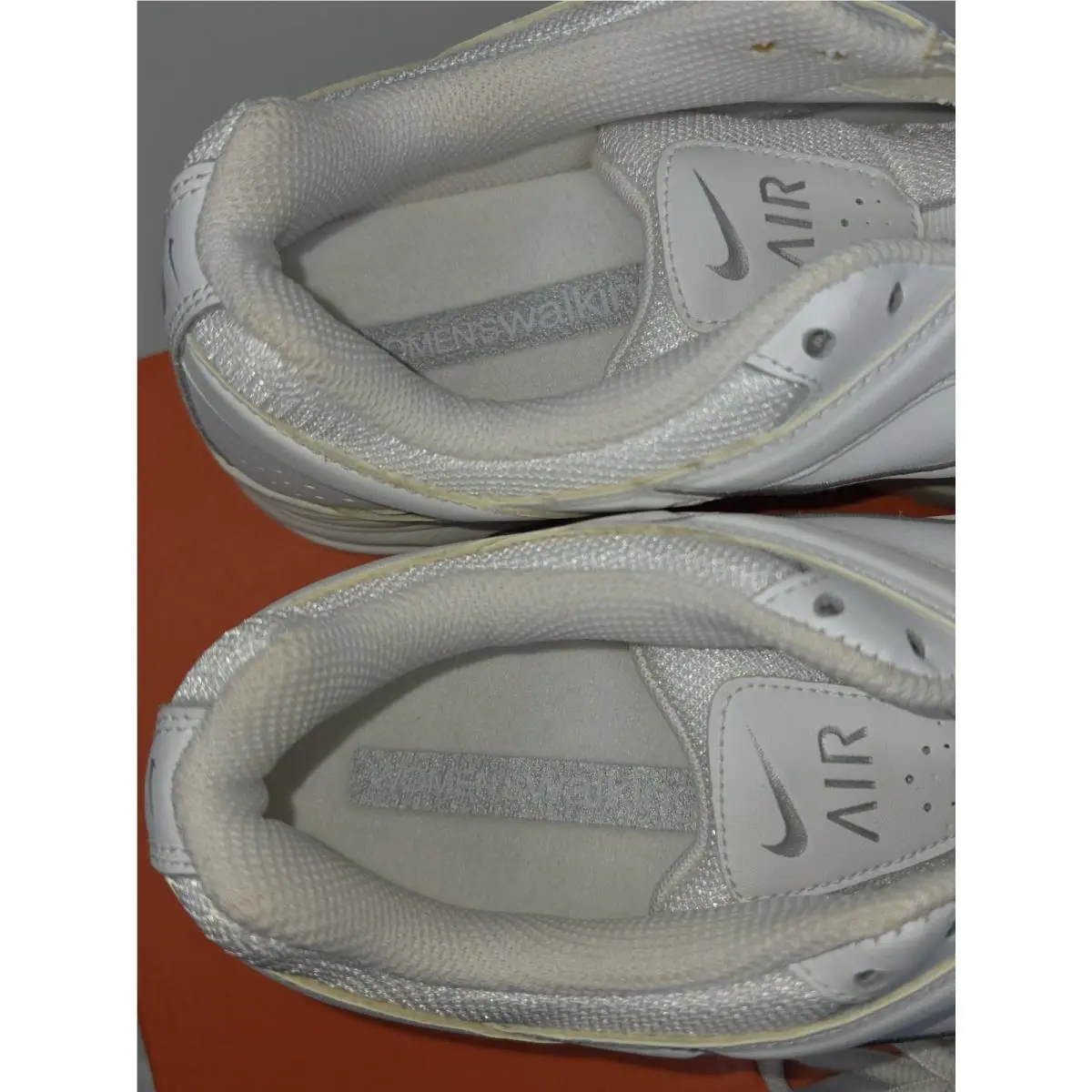 Nike shoes - Nike Air Max Health Walker - 316564-111 - White Gray Silver (UPC: 826215933878) 8