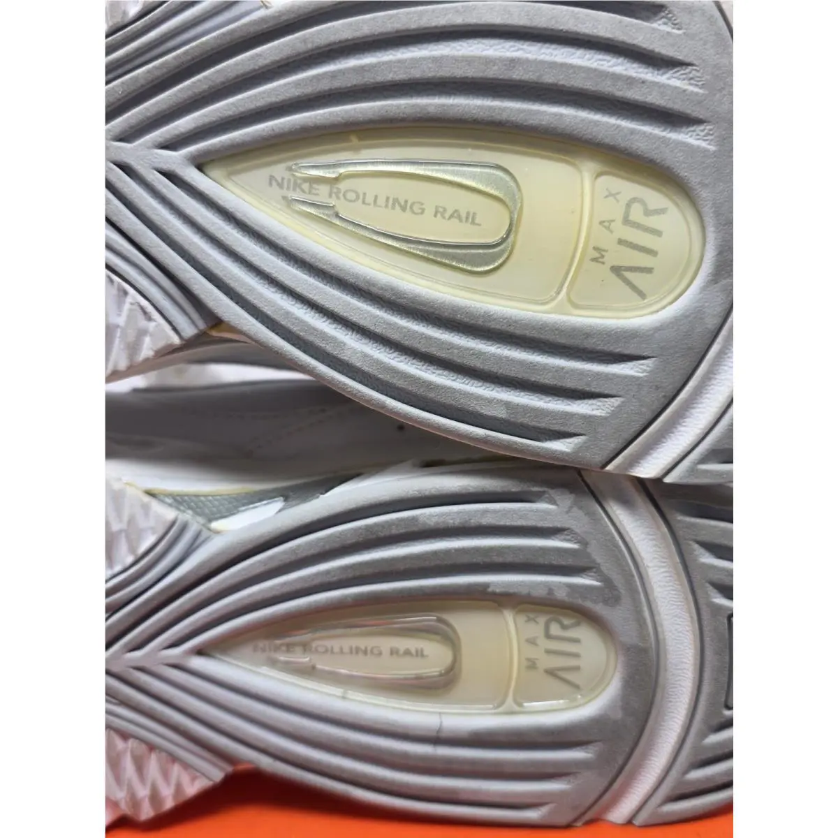 Nike shoes - Nike Air Max Health Walker - 316564-111 - White Gray Silver (UPC: 826215933878) 11