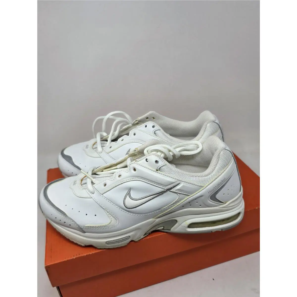 Nike shoes - Nike Air Max Health Walker - 316564-111 - White Gray Silver (UPC: 826215933878) 3