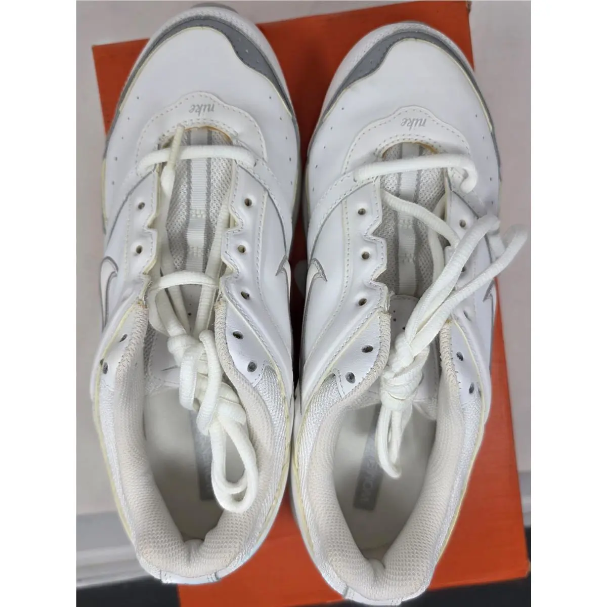 Nike shoes - Nike Air Max Health Walker - 316564-111 - White Gray Silver (UPC: 826215933878) 7
