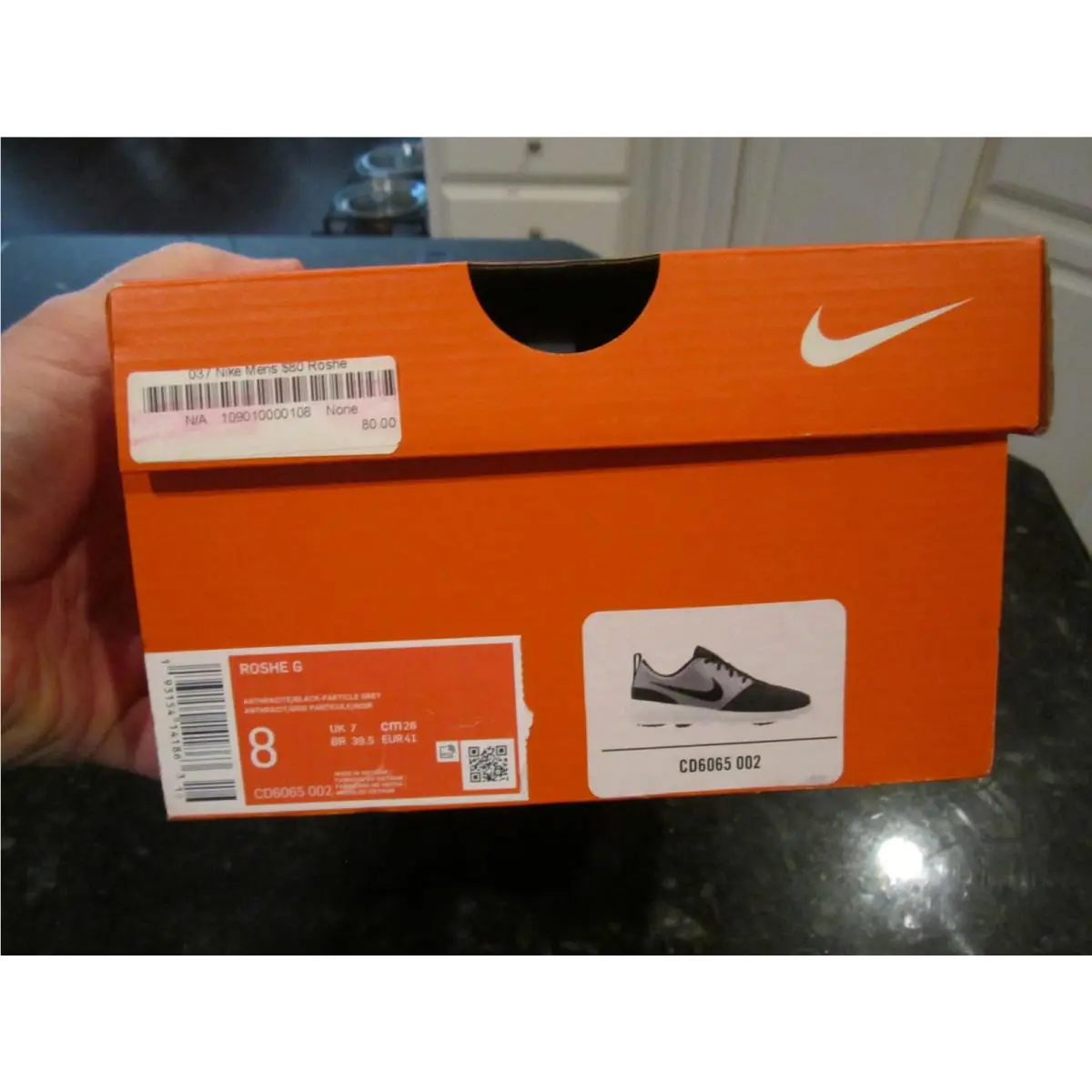 Nike shoes - WHITE GREY BLACK 5