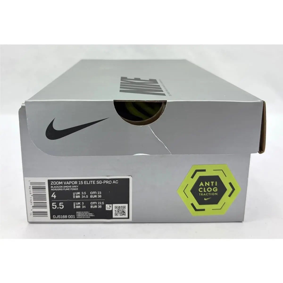 Nike shoes - Nike Zoom Vapor 15 Elite SG-Pro AC - DJ5168-001 - Black (UPC: 0196149116914) 15