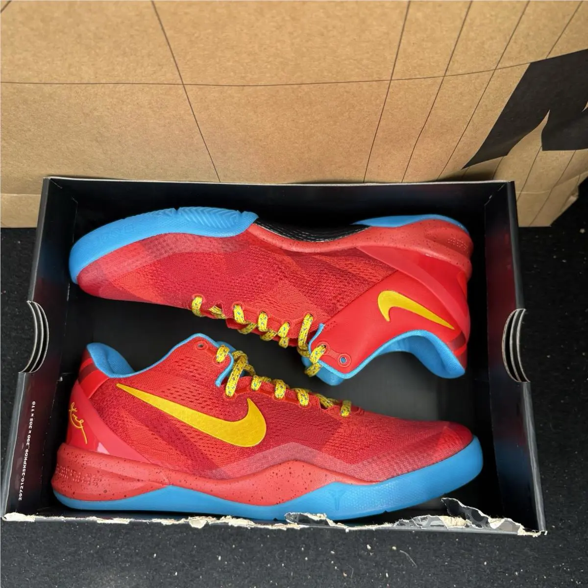 Nike shoes - Nike Varsity Leather - Varsity Leather - Red 5