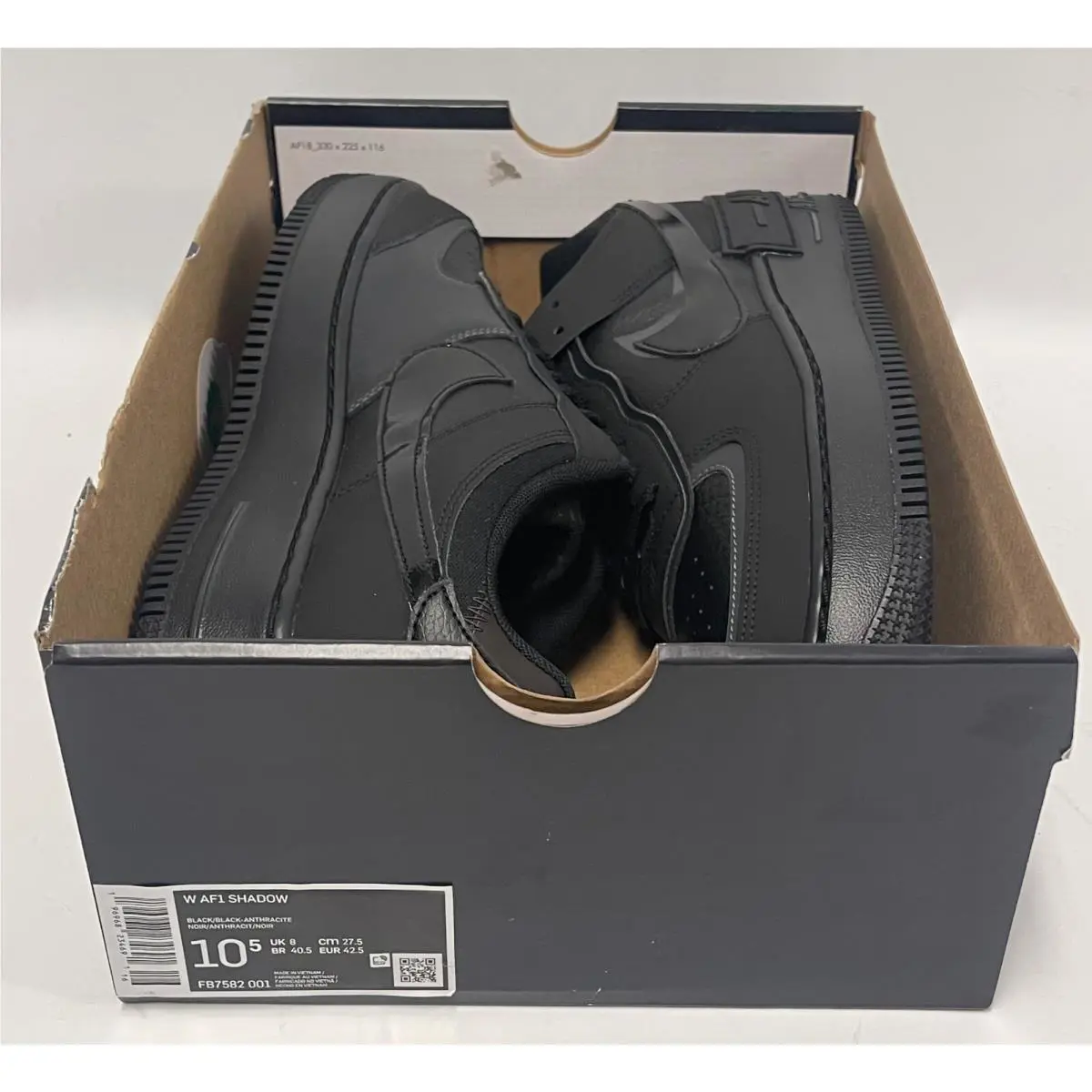 Nike shoes - FB7582001 - FB7582-001 - Triple Black (UPC: 196968234691) 9