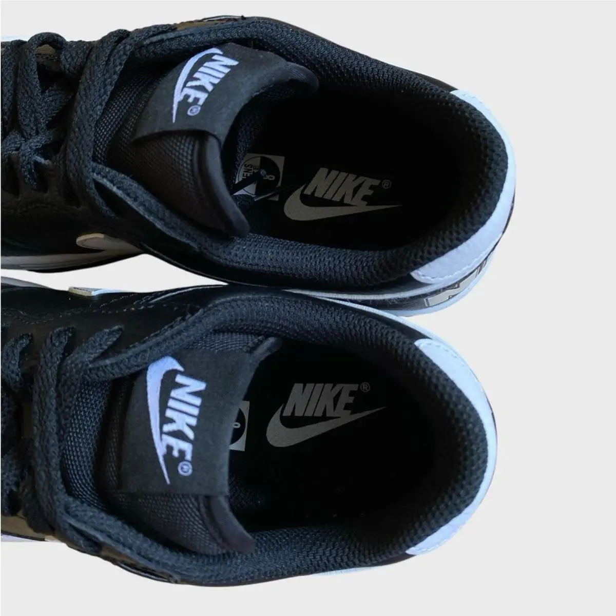 Nike shoes - Nike Big Low - Big Low - Black, white 8