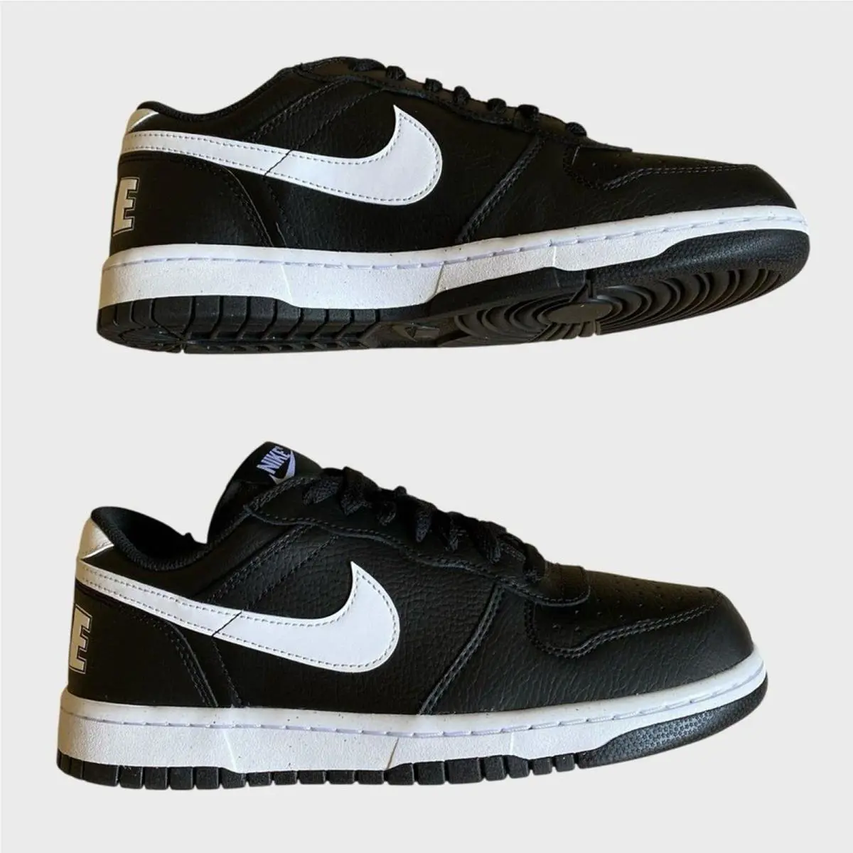 Nike shoes - Nike Big Low - Big Low - Black, white 4