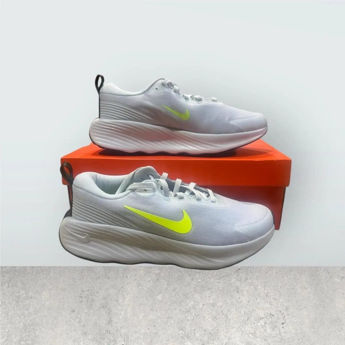 Nike shoes - Nike Air Monarch - Air Monarch - HQ8477-004 - Volt-Black 0