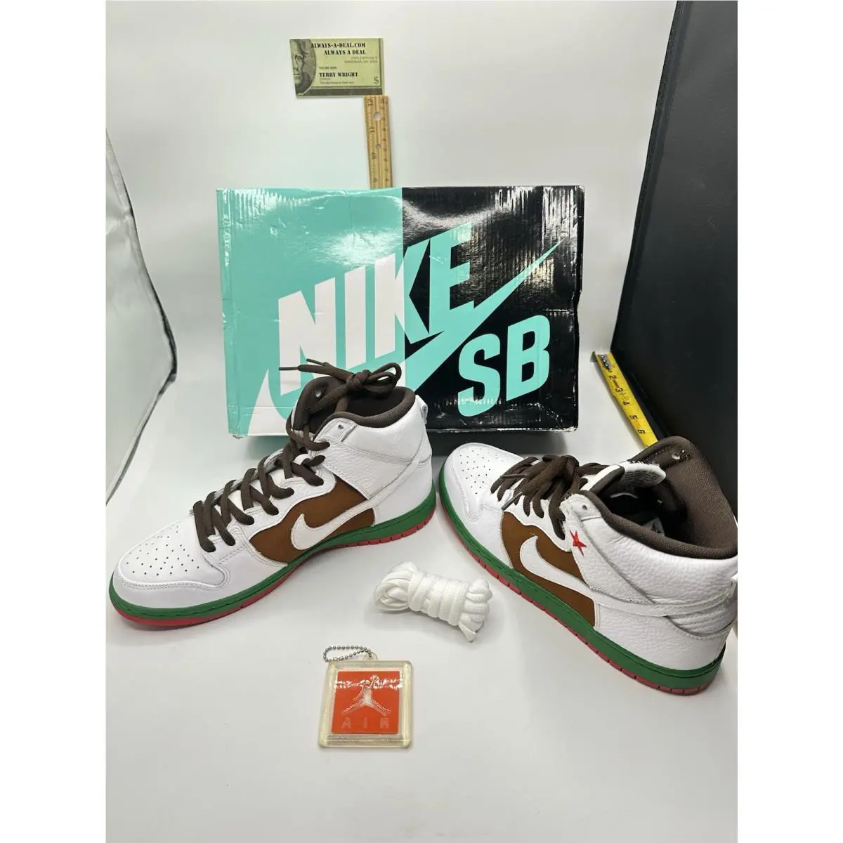 Nike shoes - Nike Dunk Hi - Dunk - 313171-201 - White (UPC: 0888408612212) 9