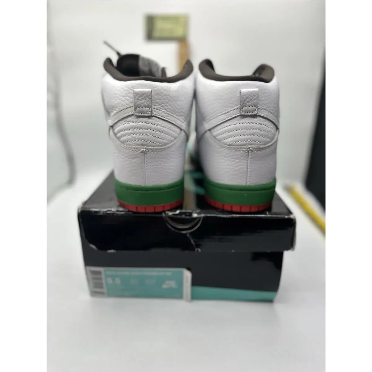 Nike shoes - Nike Dunk Hi - Dunk - 313171-201 - White (UPC: 0888408612212) 5