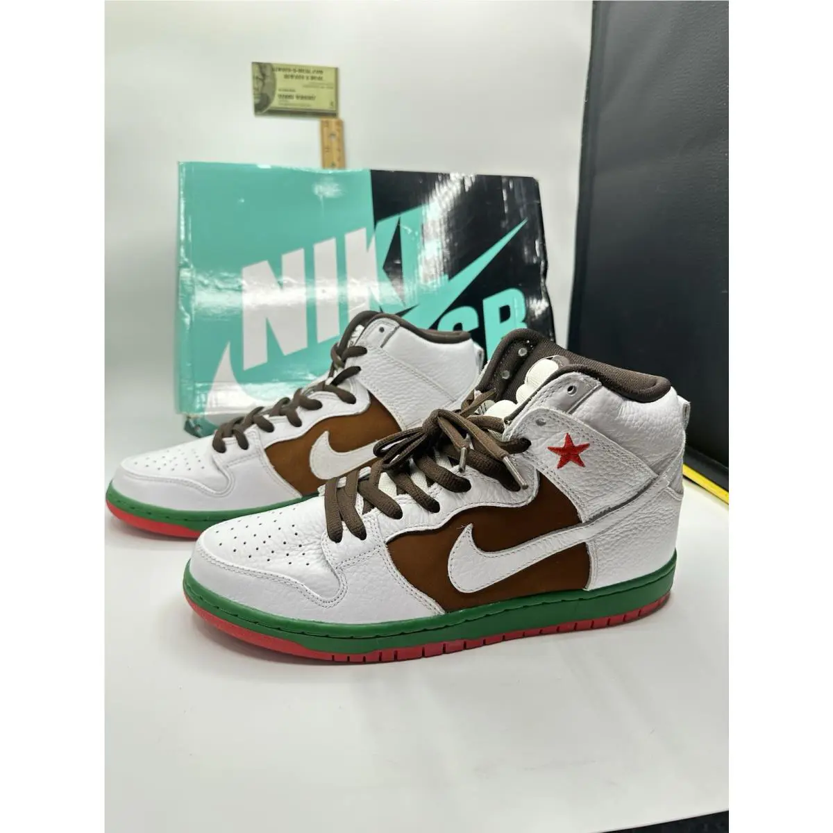 Nike shoes - Nike Dunk Hi - Dunk - 313171-201 - White (UPC: 0888408612212) 11