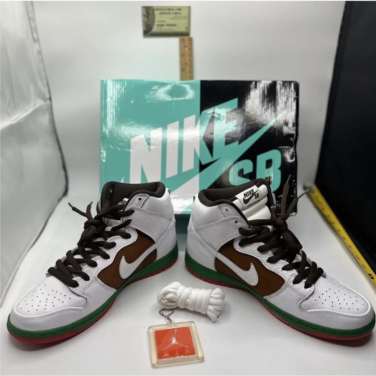 Nike shoes - Nike Dunk Hi - Dunk - 313171-201 - White (UPC: 0888408612212) 2