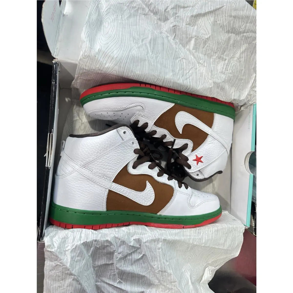 Nike shoes - Nike Dunk Hi - Dunk - 313171-201 - White (UPC: 0888408612212) 3