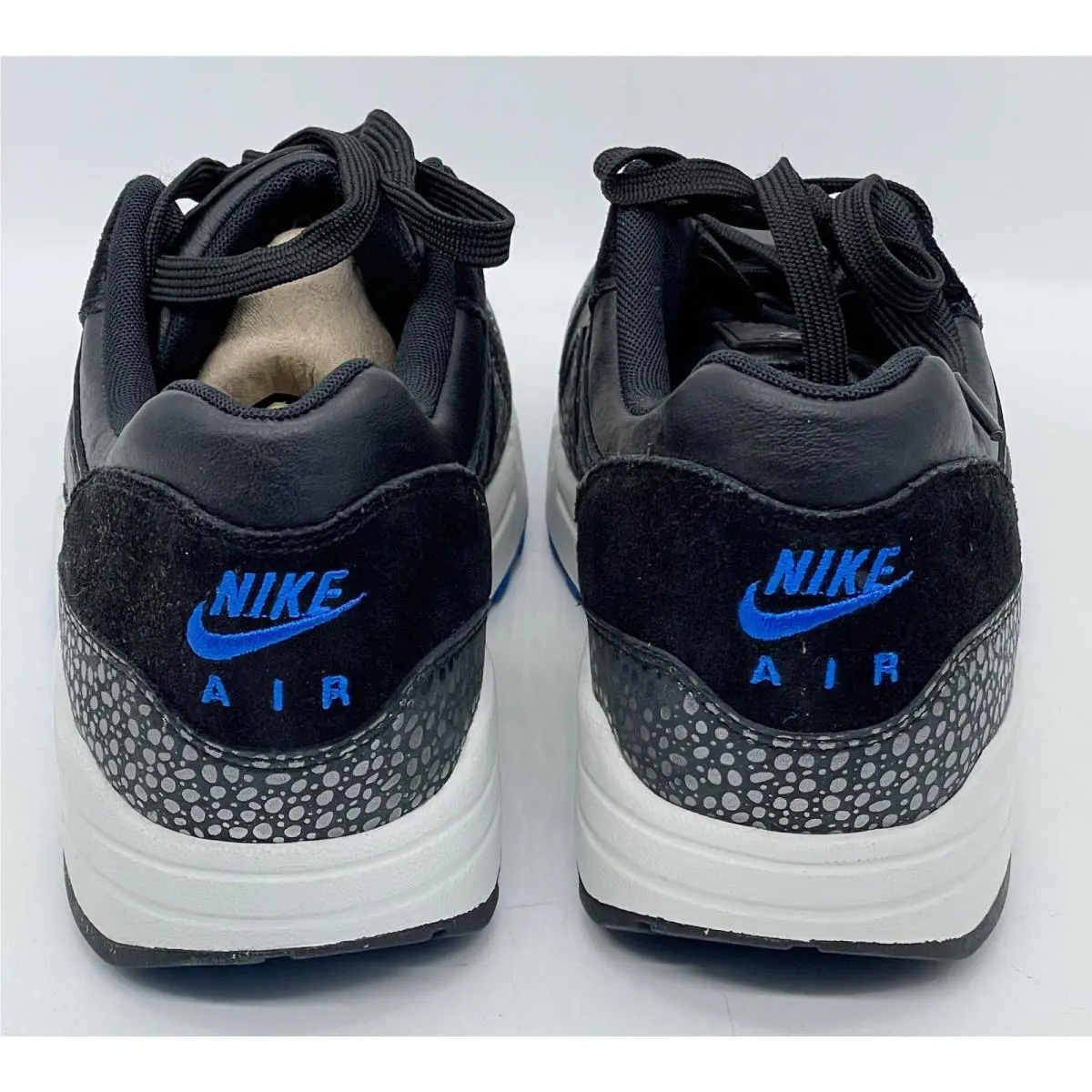 Nike shoes - Nike Air Max 1 Deluxe Safari - 684708 001 - Black 4