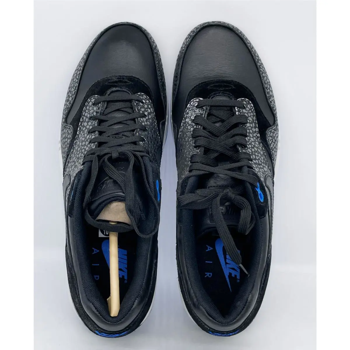 Nike shoes - Nike Air Max 1 Deluxe Safari - 684708 001 - Black 6