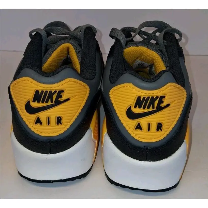 Nike shoes - Nike Air Max 90 GS - Black/Grey/Yellow 4