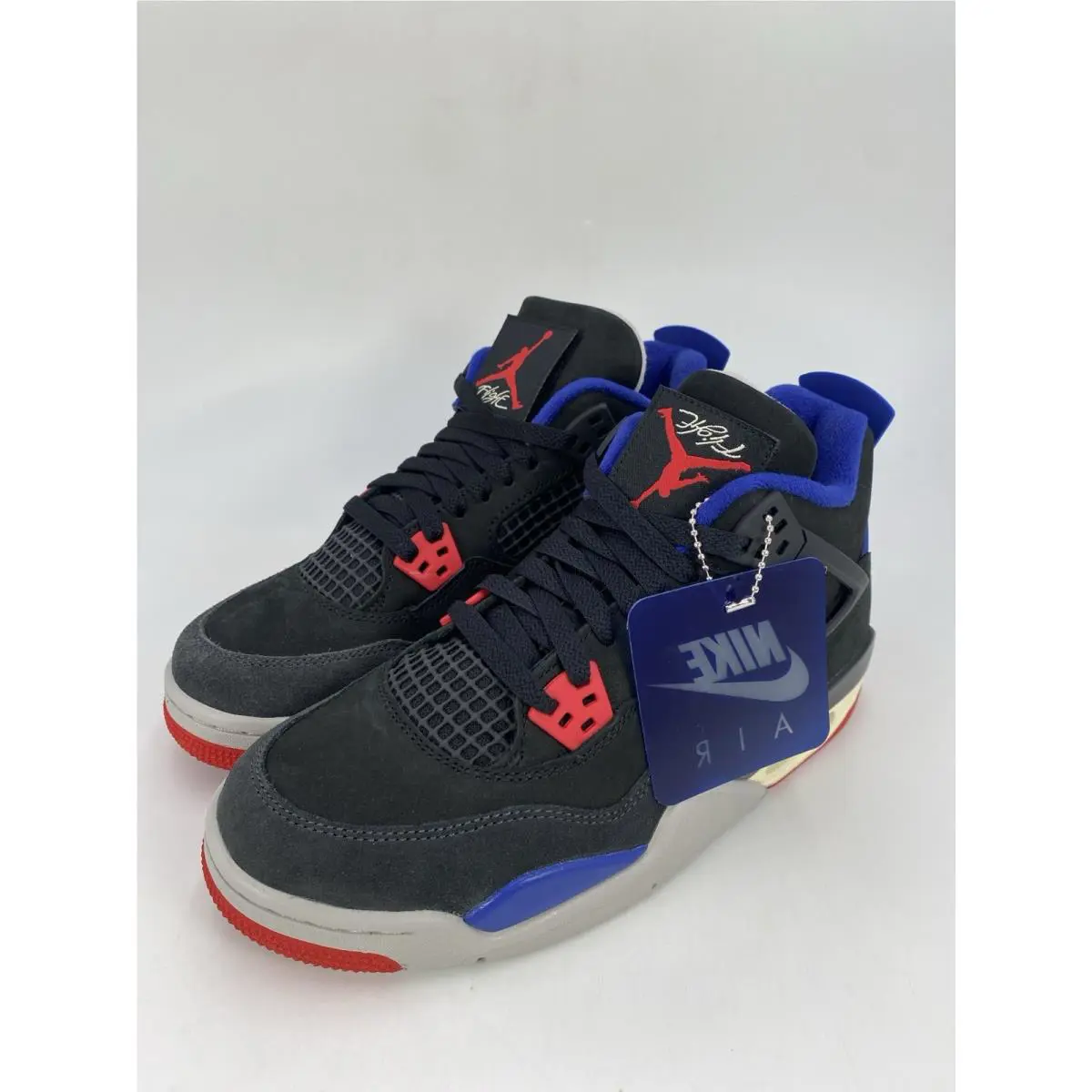 Nike shoes - Air Jordan 4 - Air - IB4171 003 - Black/Fire Red-Deep Royal Blue (UPC: 197861402651) 2