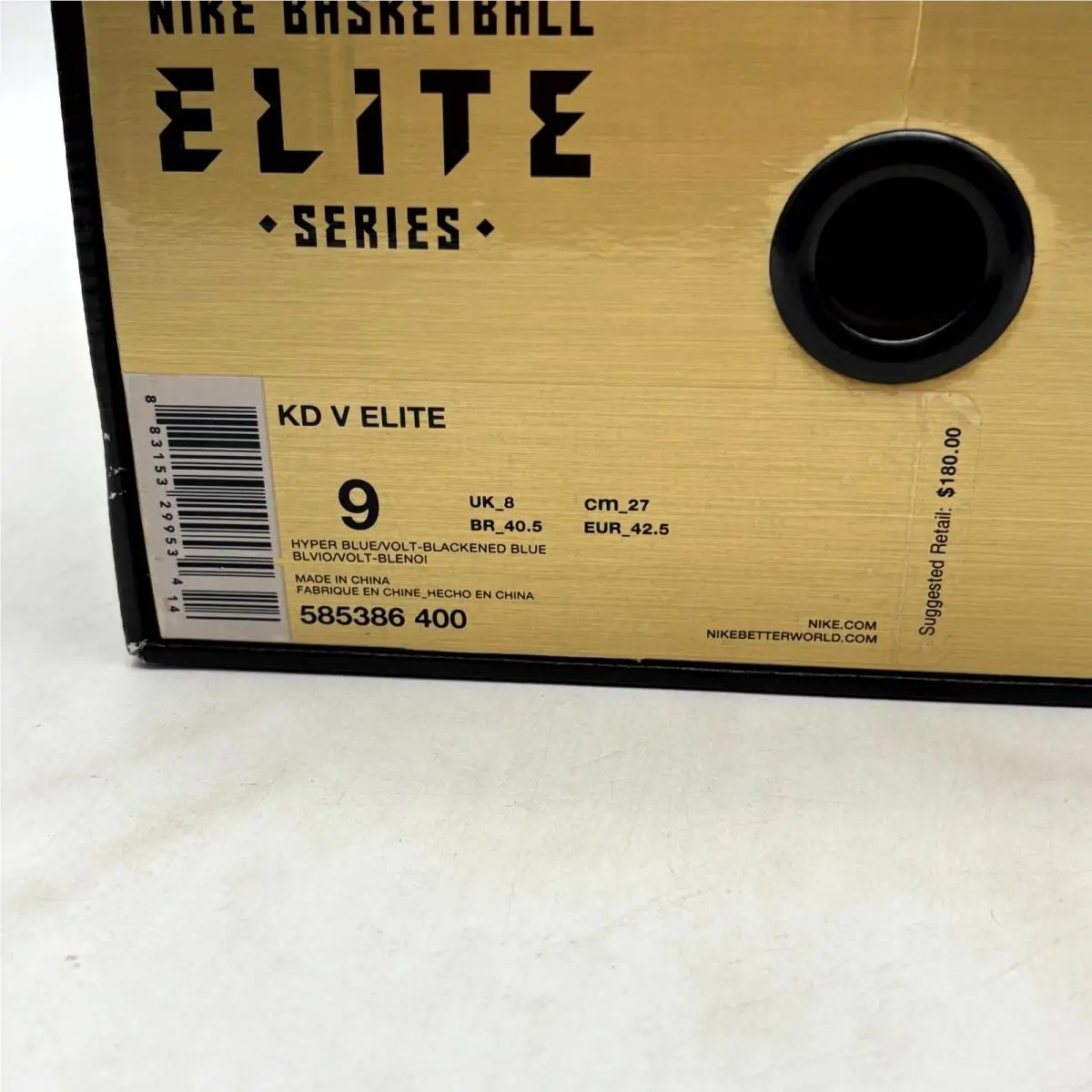 Nike shoes - Nike KD 5 Elite - Elite - 585386-400 - Blue (UPC: 883153299534) 7