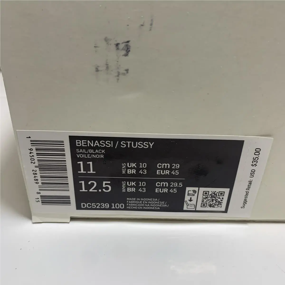 Nike shoes - Nike Benassi - Benassi - DC5239-100 - White 0