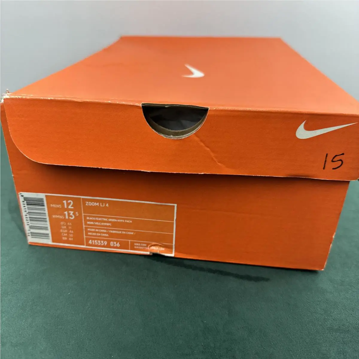 Nike shoes - Nike Zoom LJ - Zoom - 415339-036 - Black 20